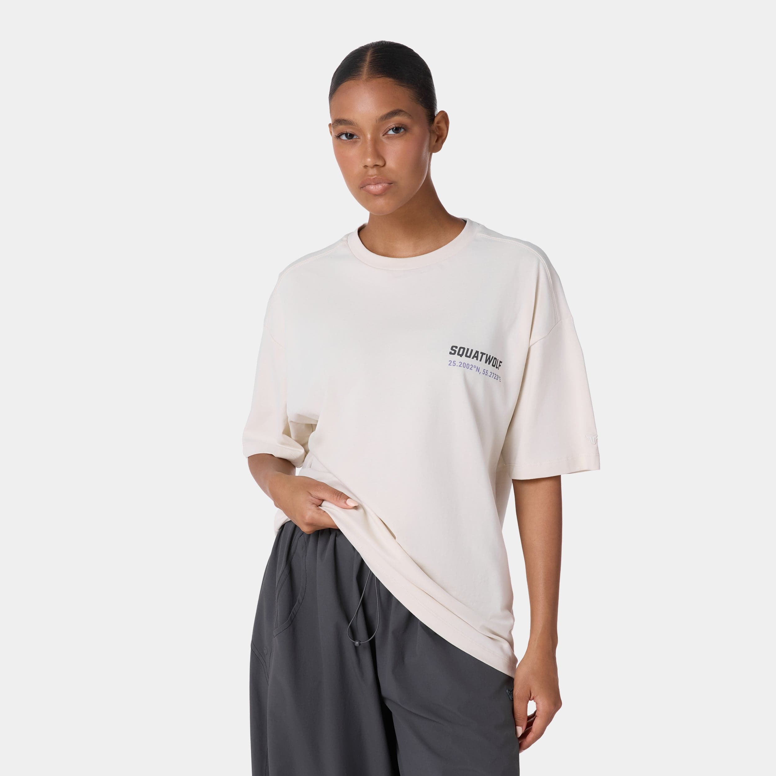 Relaxed Fit Aptitude Attitude Graphic T-Shirt — view 3