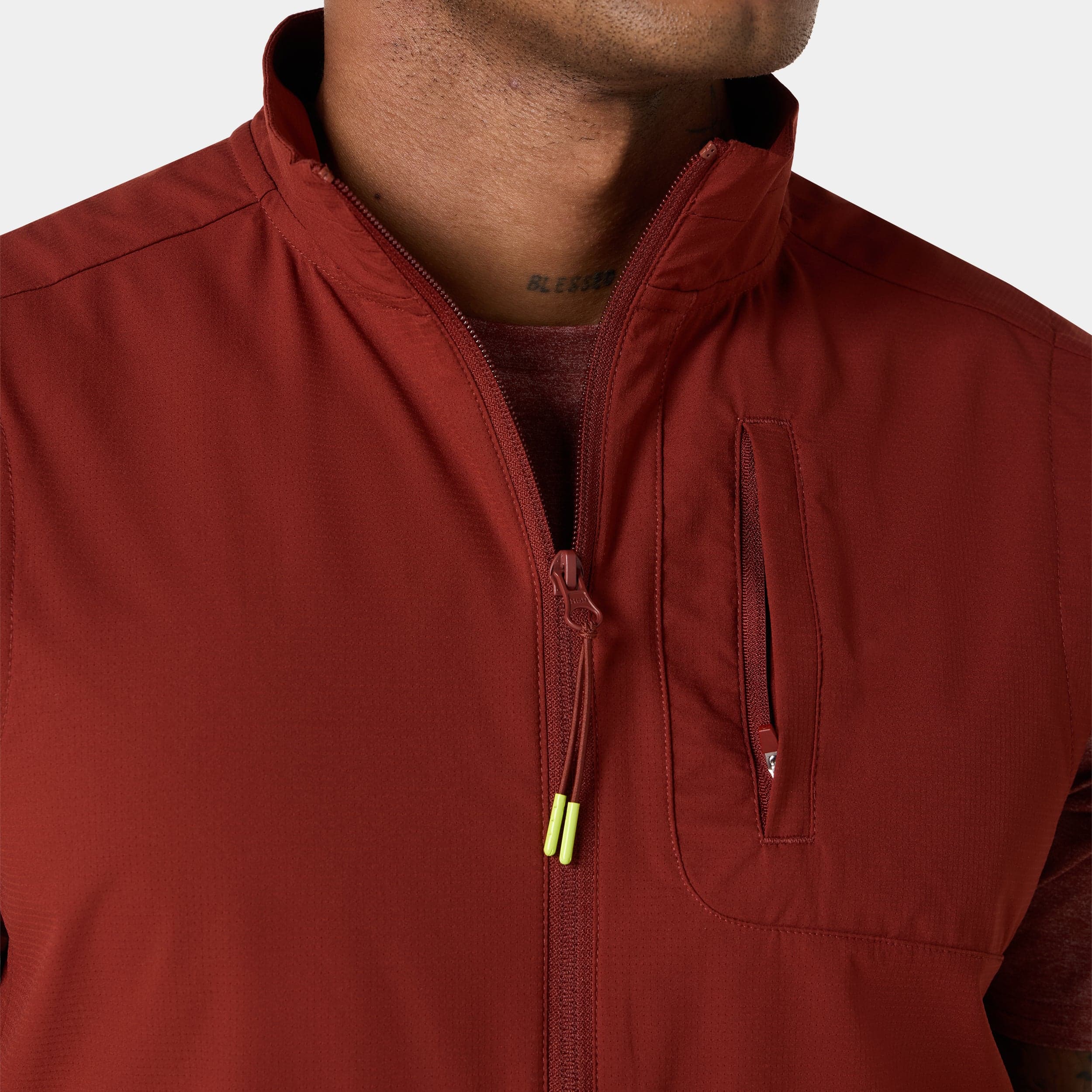 Woven Hybrid Gilet — view 5