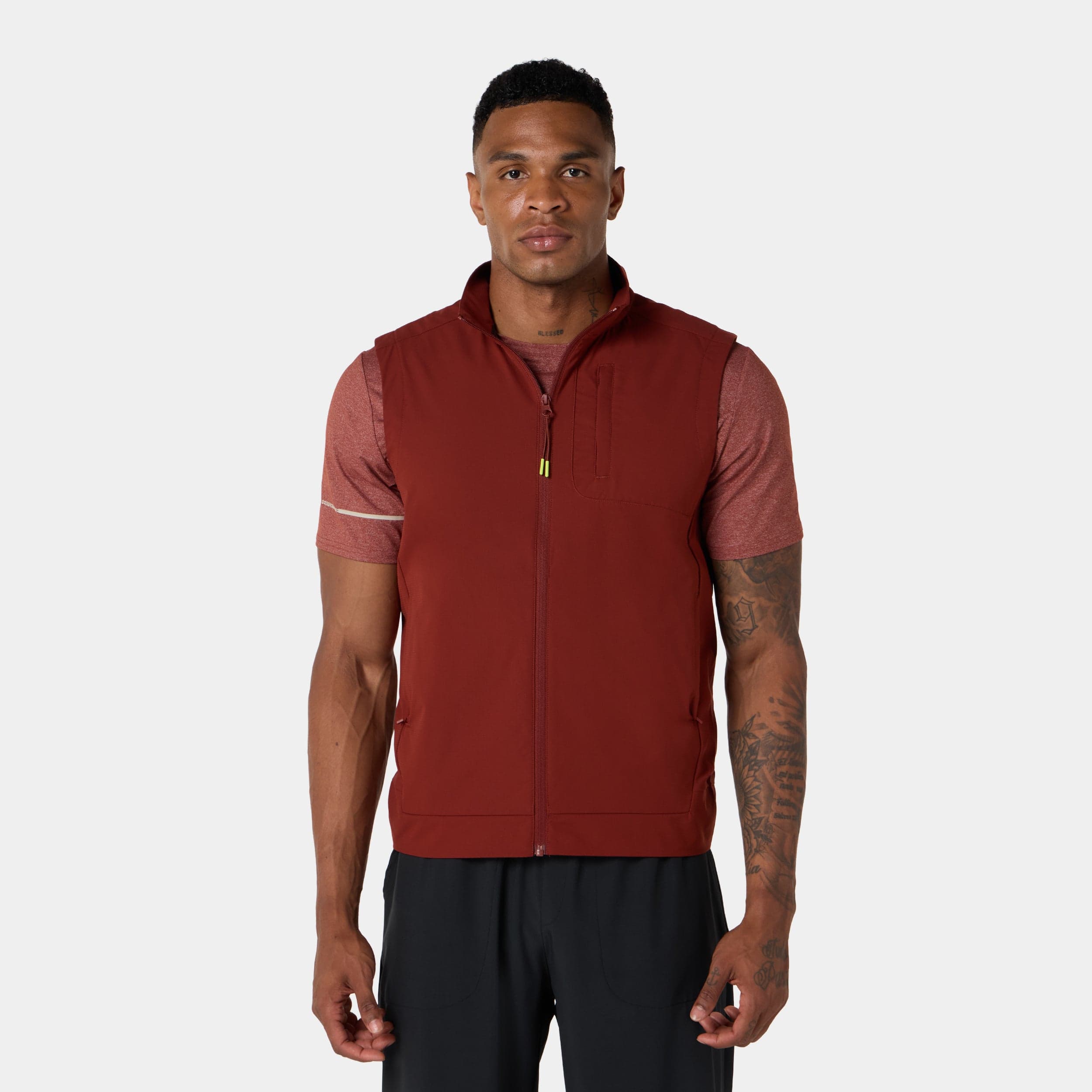 Woven Hybrid Gilet