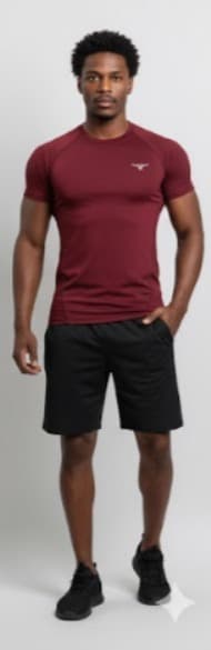 Men's T-1 Performance Raglan Gym Tee